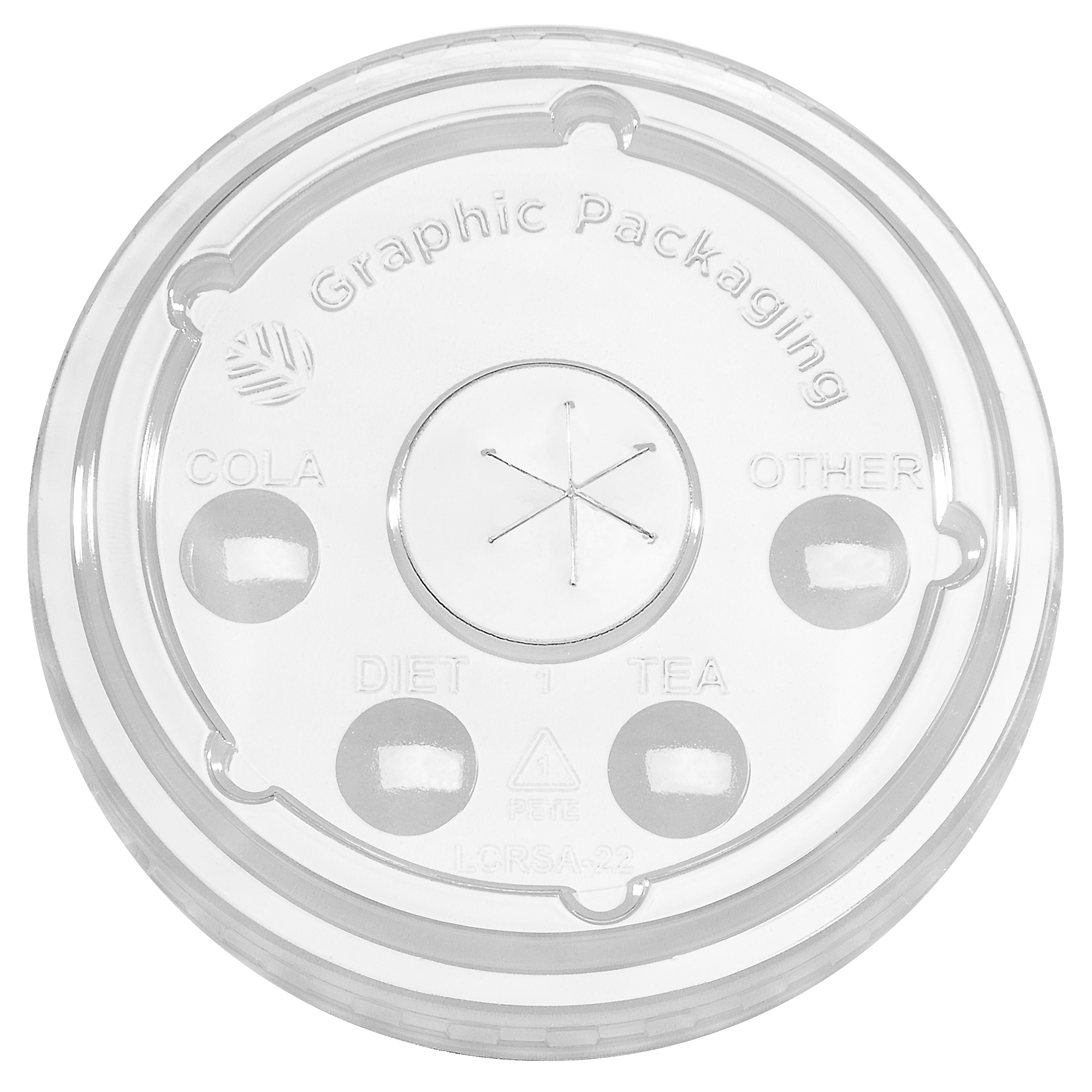 ロッド Cyphilist Flatsaber CPFS-98ML/FLAT 96mm Flat Lid for Cold Clear Cups, ASTM Certified